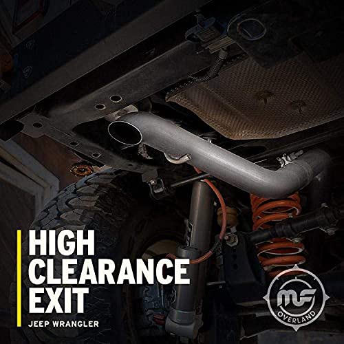 MagnaFlow Exhaust Performance System 19539: Cat-Back, Overland Series, Single Straight Driver Side Rear Exit Style