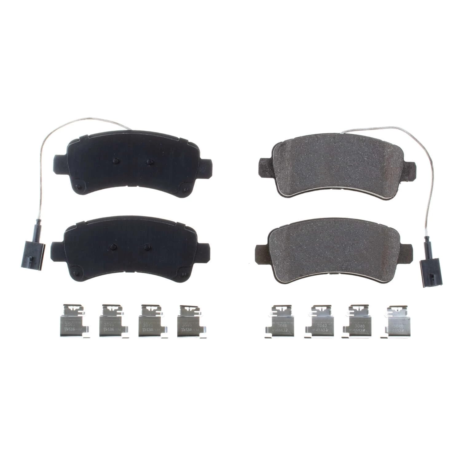 Power Stop Z17 17-1840 | Rear Ceramic Brake Pads with Hardware For Ram ProMaster 1500 2015-2021 | Ram ProMaster 2500 2016-2021 | Ram ProMaster 3500 2016-2021 [Vehicle Specific]