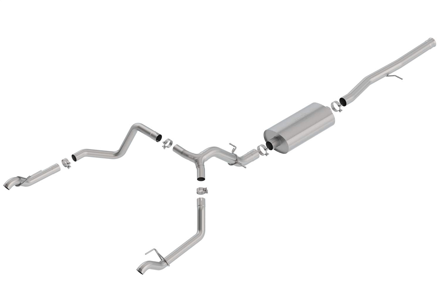 Borla 6.2L Silverado/Sierra 1500 2019 Cat Back Exhaust Touring