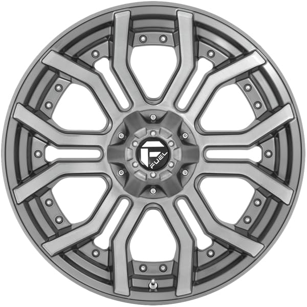 Fuel D713 1PC 20X9 6X135/5.5 BRSH-GNMTL-TTC 01MM - D71320909850