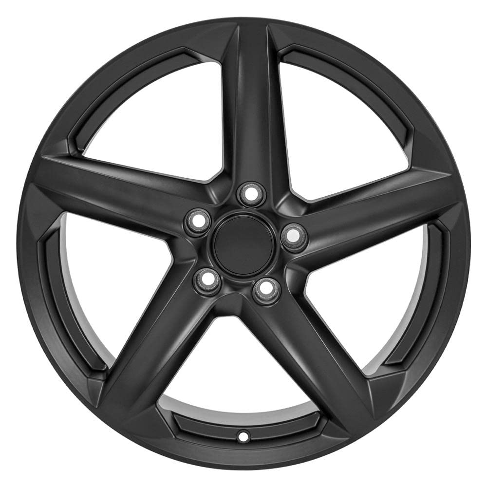 CV02D-19085-5120-52B1: OE Wheels 19" Replica Wheel Cv02D Fits Chevrolet C8 Corvette 19X8.5 Satin Black Wheel