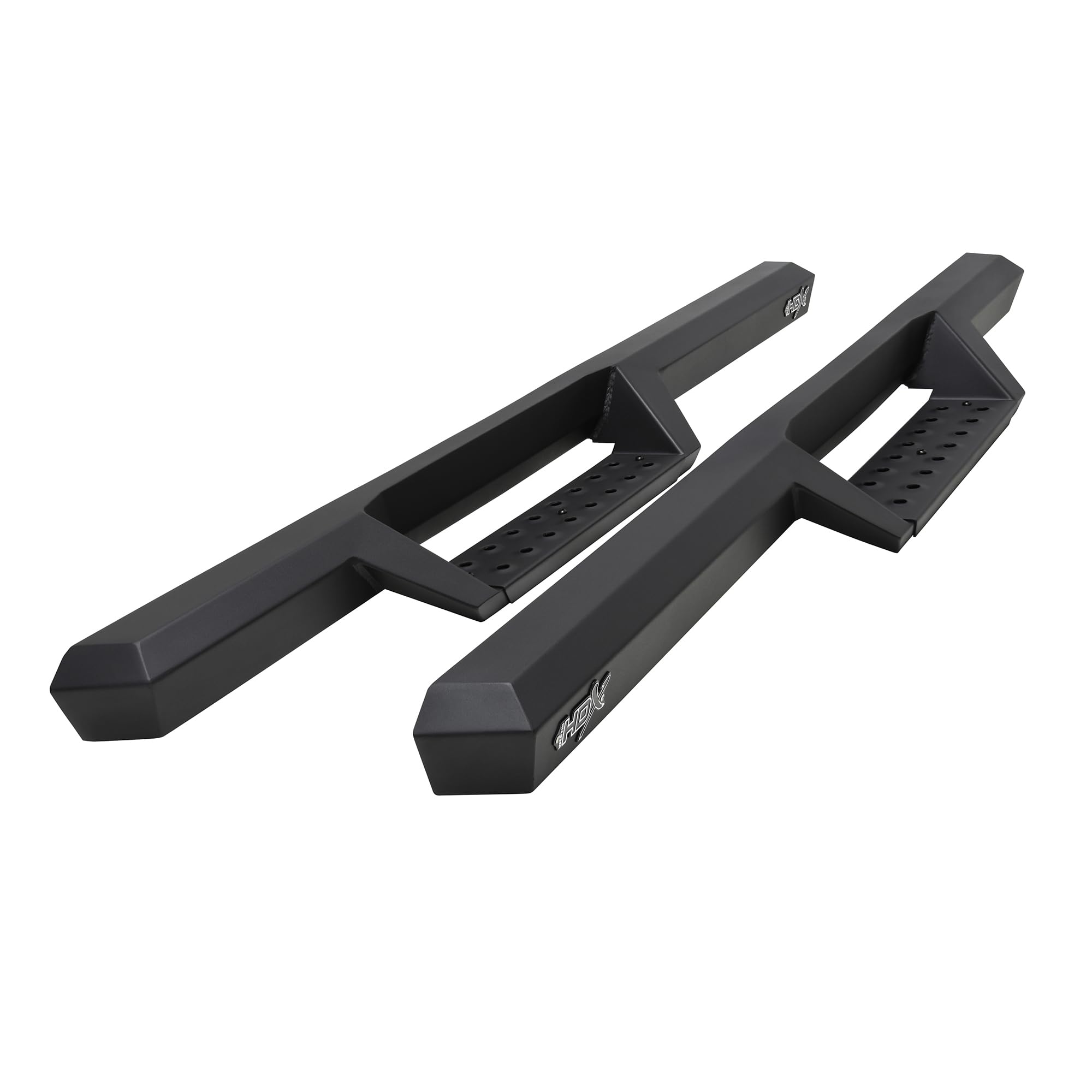 HDX Drop Nerf Bars Westin fits 2019-2025 Silverado Sierra 1500 Regular Cab 2020-2025 Silverado Sierra 2500 3500 Regular Cab Textured Black Pair