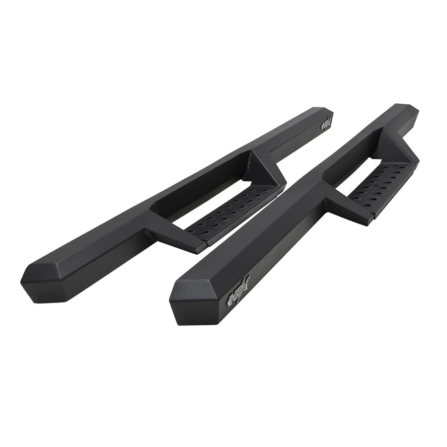 HDX Drop Nerf Bars Westin fits 2019-2025 Silverado Sierra 1500 Regular Cab 2020-2025 Silverado Sierra 2500 3500 Regular Cab Textured Black Pair