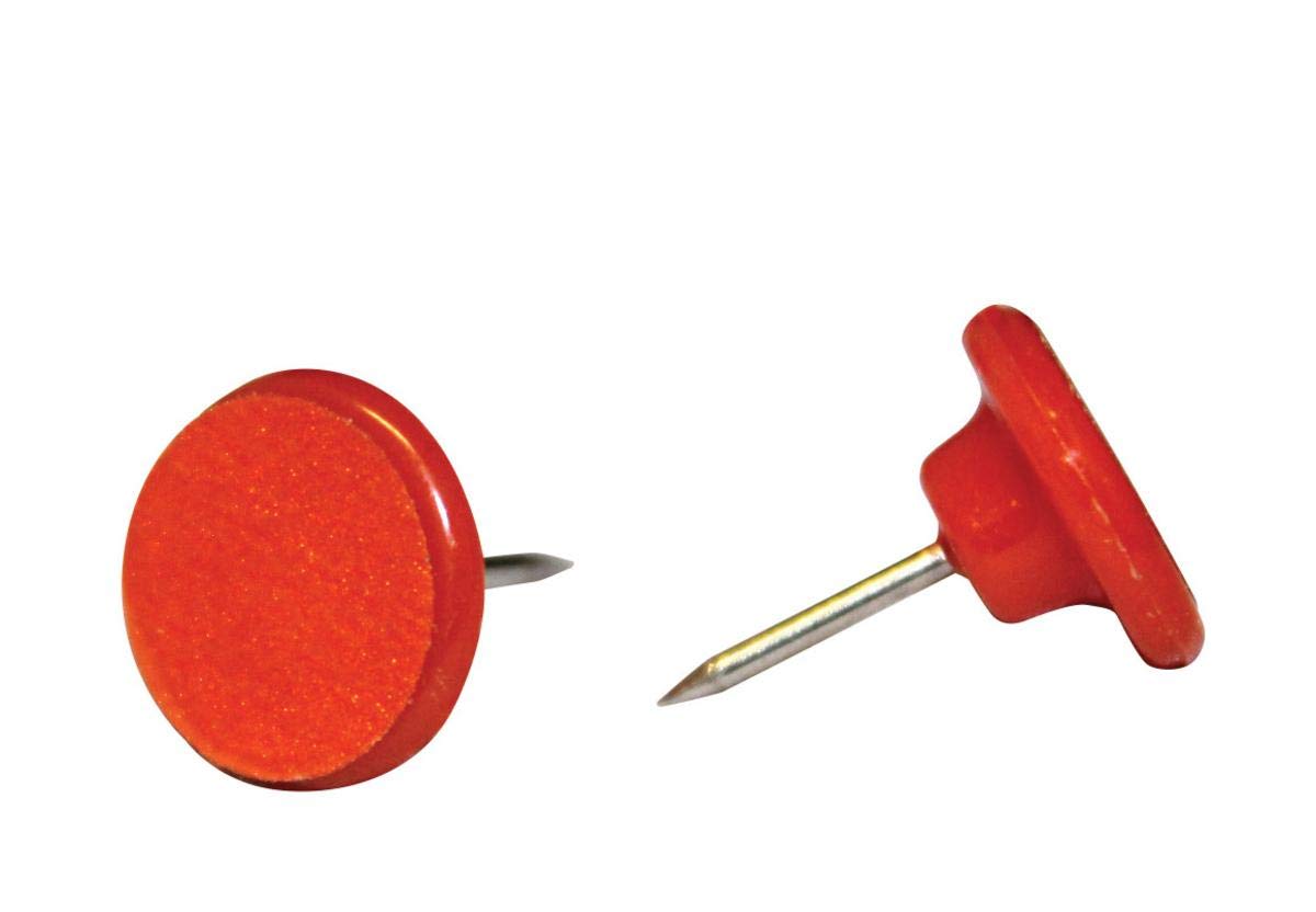 Plastic Reflective Tack HME Products (Pack of 50), Orange