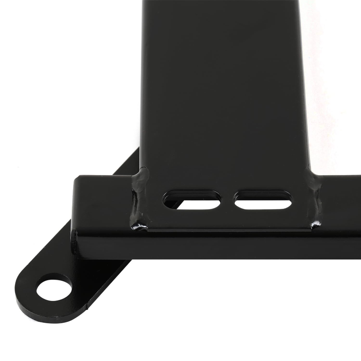 Steel Mounting Brackets Spec-D Tuning Racing Seat Rail Track Pair Compatible with 1999-2005 BMW E46 3 Series 2Dr
