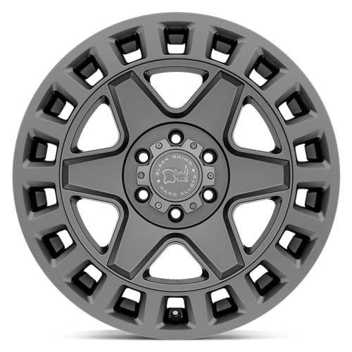 YORK Black Rhino Hard Alloys 17X8 6X130 6 38mm MATTE GUNMETAL - 1780YRK386130G84