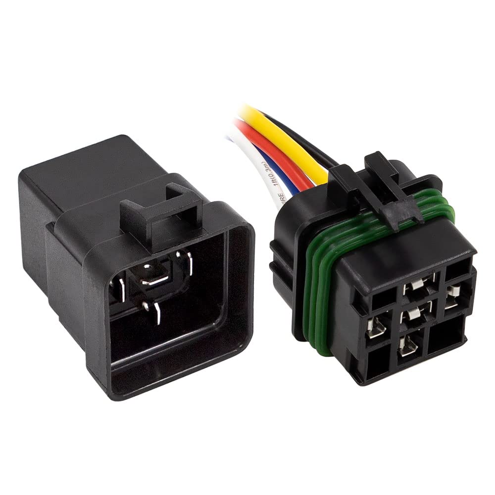 Water Resistant Install Bay Relay W/Prewired Socket 5 Pin 24V