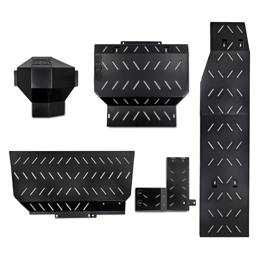 Complete Skid Plate Kit Borne Off-Road Compatible with Ford Raptor 2017+and F-150 2015+