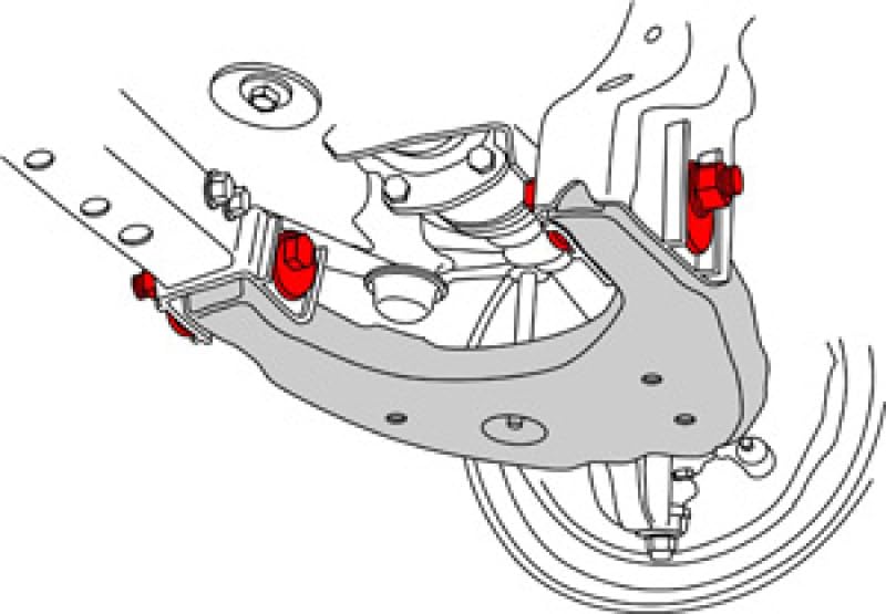Bolt Cam Kit - 25445 for Toyota