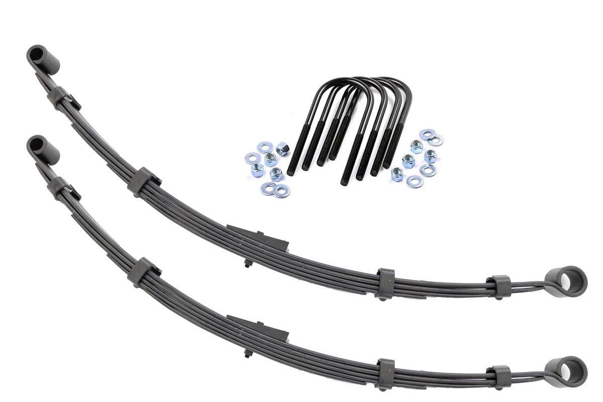 Rough Country 2.5" Leaf Springs Rear for 1976-1983 Jeep CJ5-8008Kit