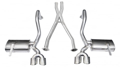 Cat-Back Exhaust System CORSA 14962 with X-Pipe