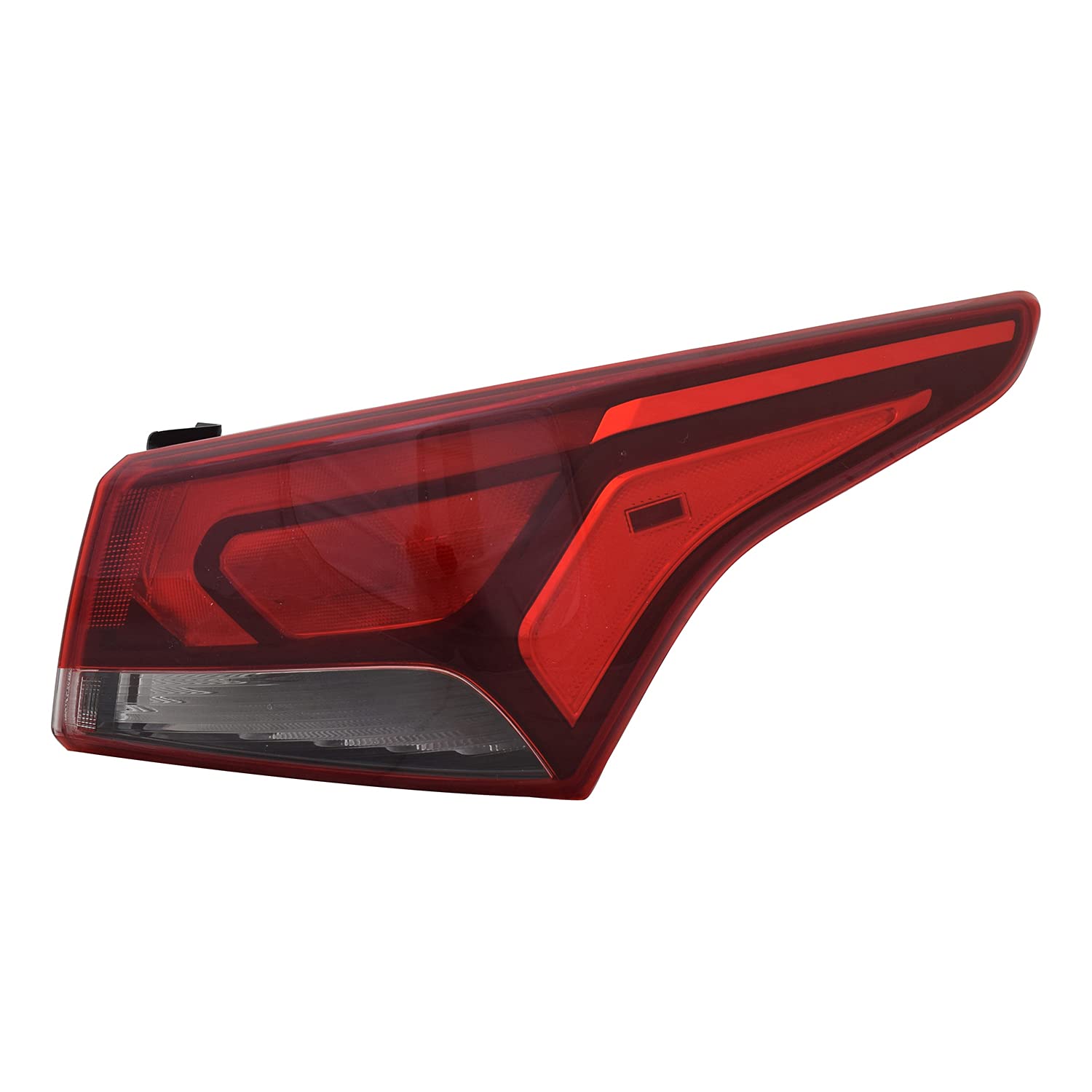 Right TYC Tail Light Assembly Compatible with 2018-2021 Hyundai Accent