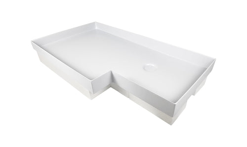 Shower Pan, ICON SP500A-PW, Assembly