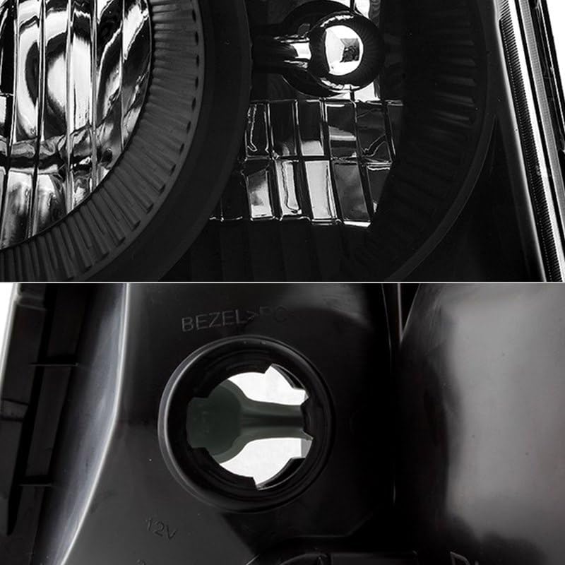 OEM Style Xtune Headlights (HD-JH-DDU07-AM-BK) (Akkon)