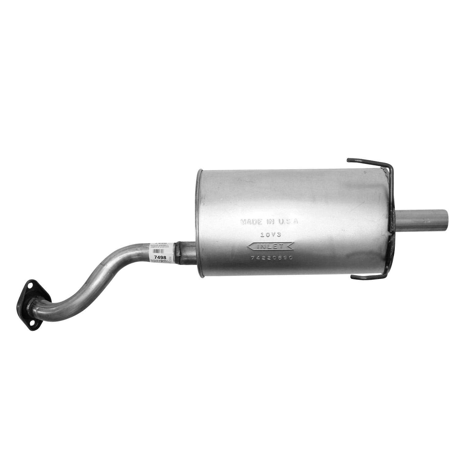 Exhaust Muffler AP Exhaust Products 7498