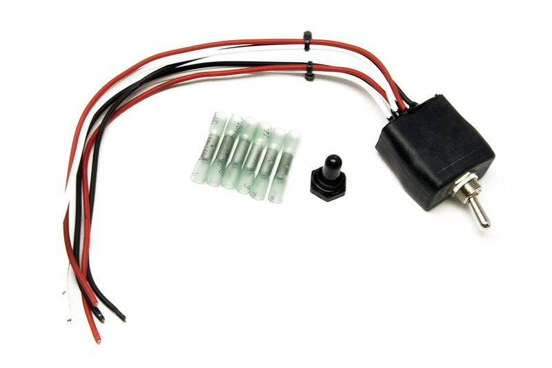 Waterproof Painless Performance 80534 Toggle Switch with Boot, On-Off-On, Double Pole, 20 Amp