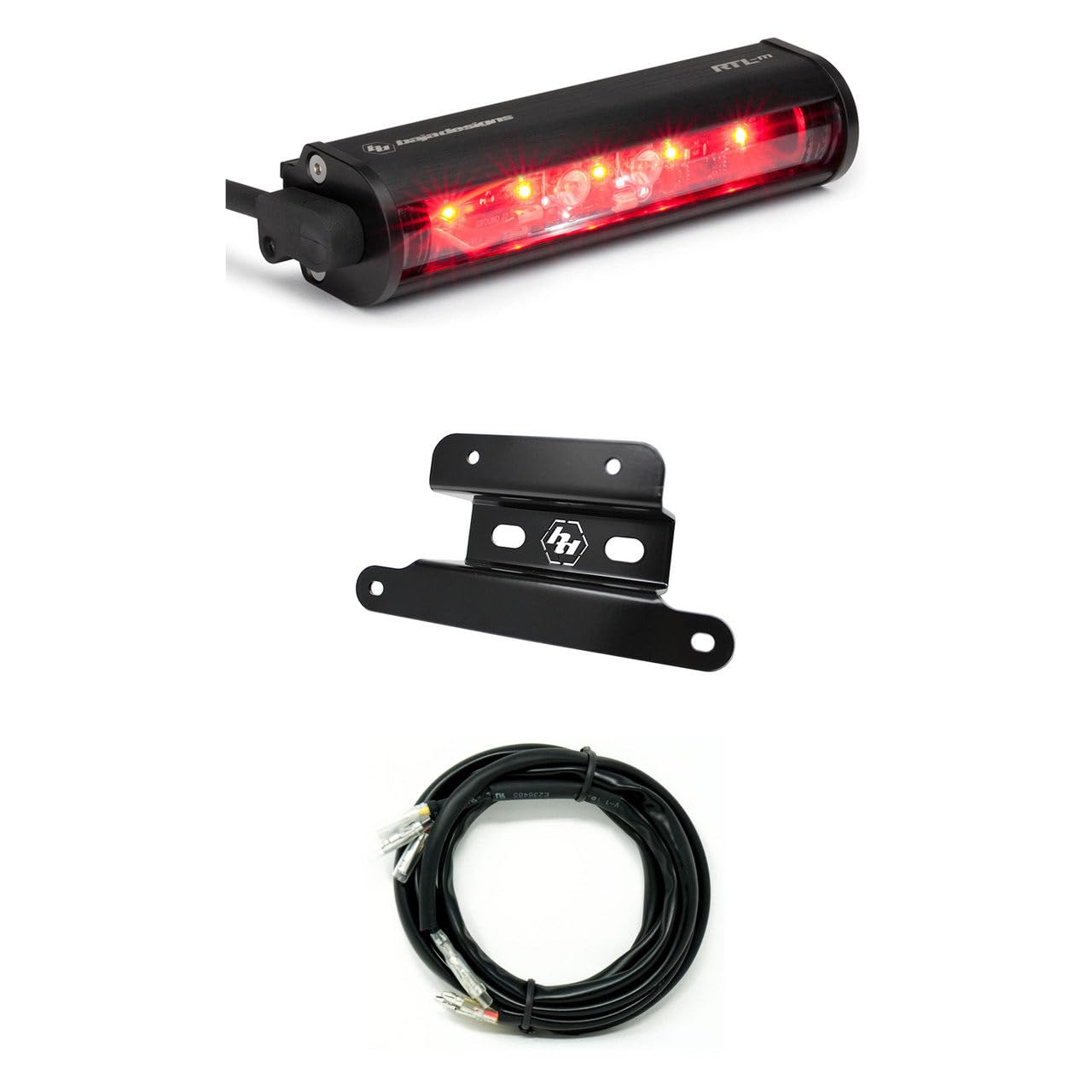 RTL-M Baja Designs Spare Tire Rear Tail Light Mount Kit - Includes LED Light