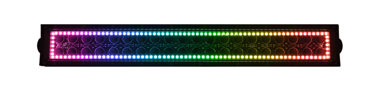 Race Sport 22in ColorADAPT Series 120W/7,800LM RGB LED Light Bars w/ Chasing RS22RGBLB-C