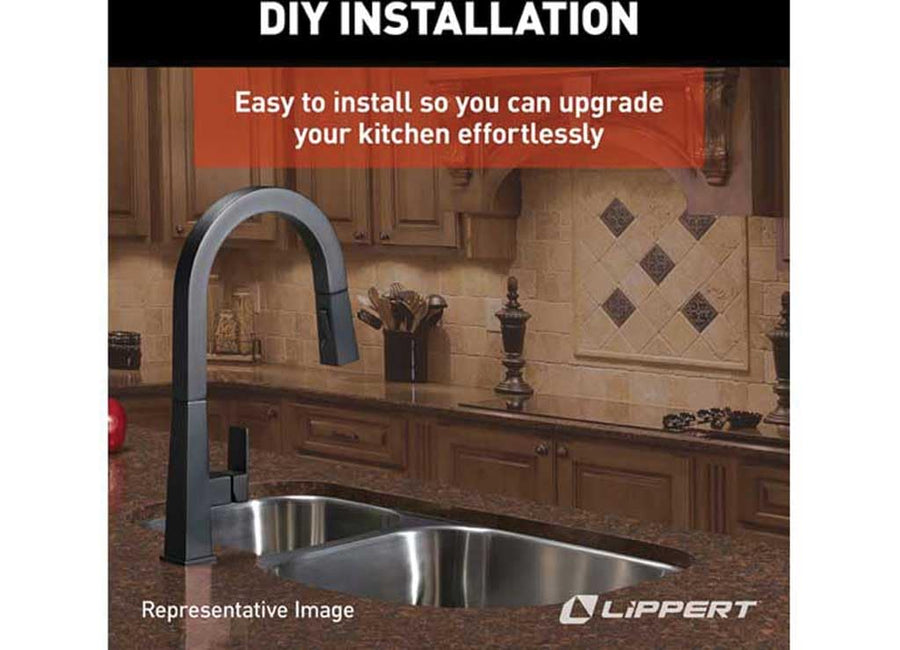 Lippert Kitchen Sink Replacement for RVs, Manufactured Homes, Travel Trailers, 5th Wheels and Motorhomes 27" x 16" x 7"