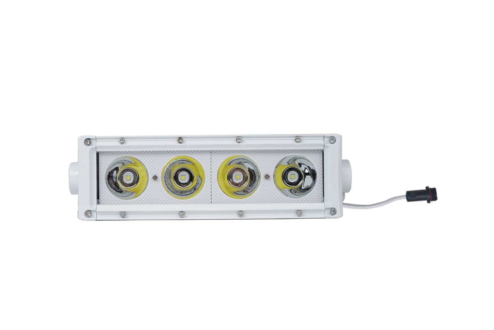 Race Sport Lighting 10.5inch MS40WSRS Marine Grade Single Row Straight Light Bar with 40-Watt 4 x 10W High Intensity OSRAM LEDs