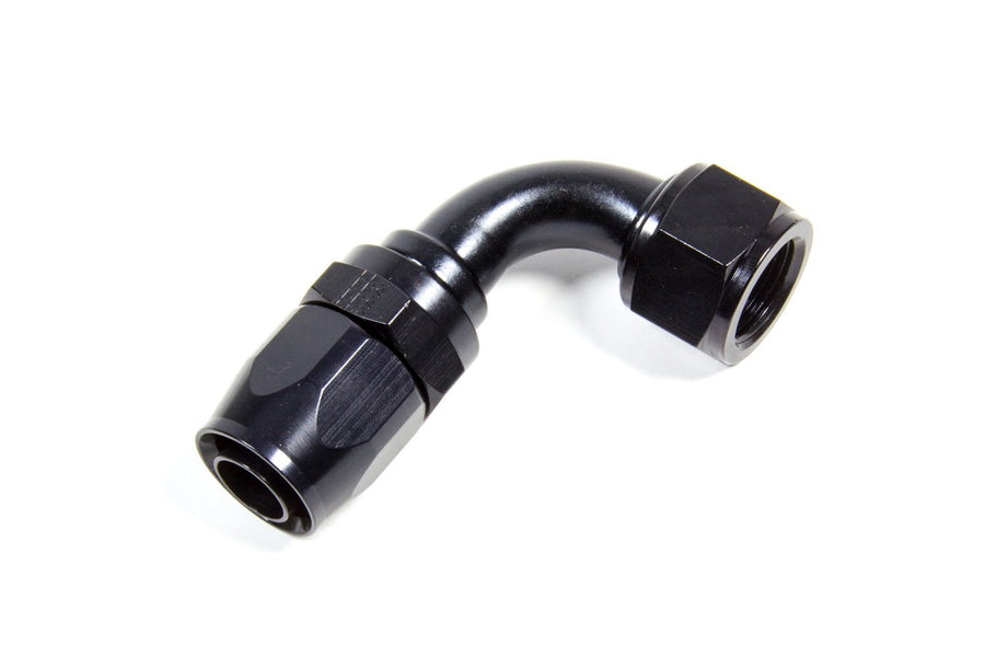 Black Hose Fitting Fragola 229011-BL 10 90 Deg to 12 Hose