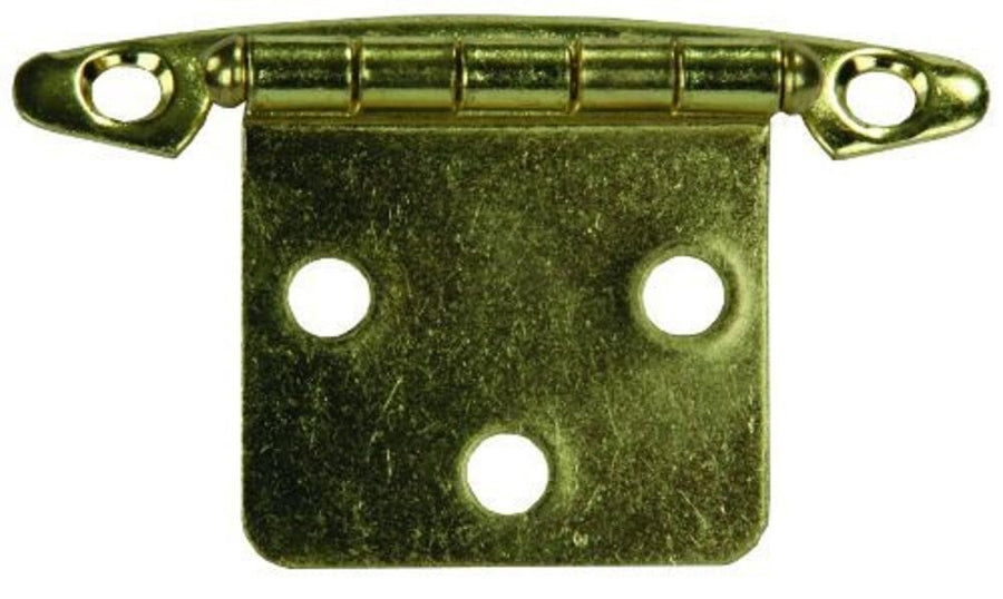 Brass JR Products 70615 Free Swing Flush Mount Hinge