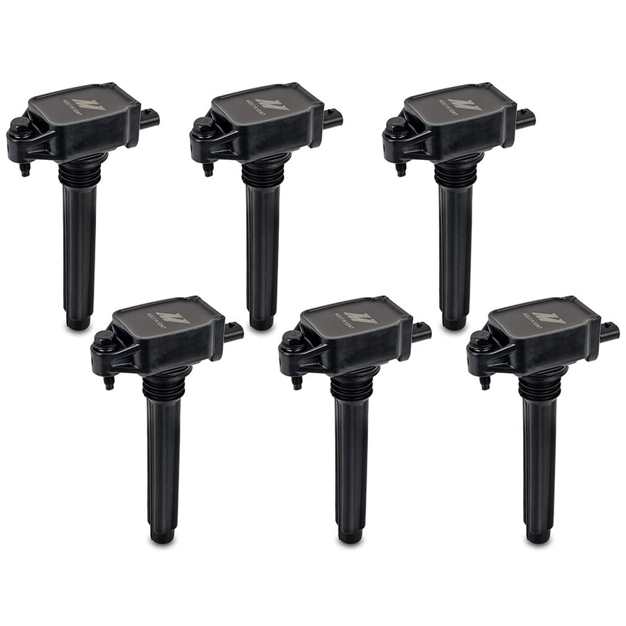 Mishimoto Set of 6 Ignition Coil, Compatible with Jeep Wrangler 2012-2018