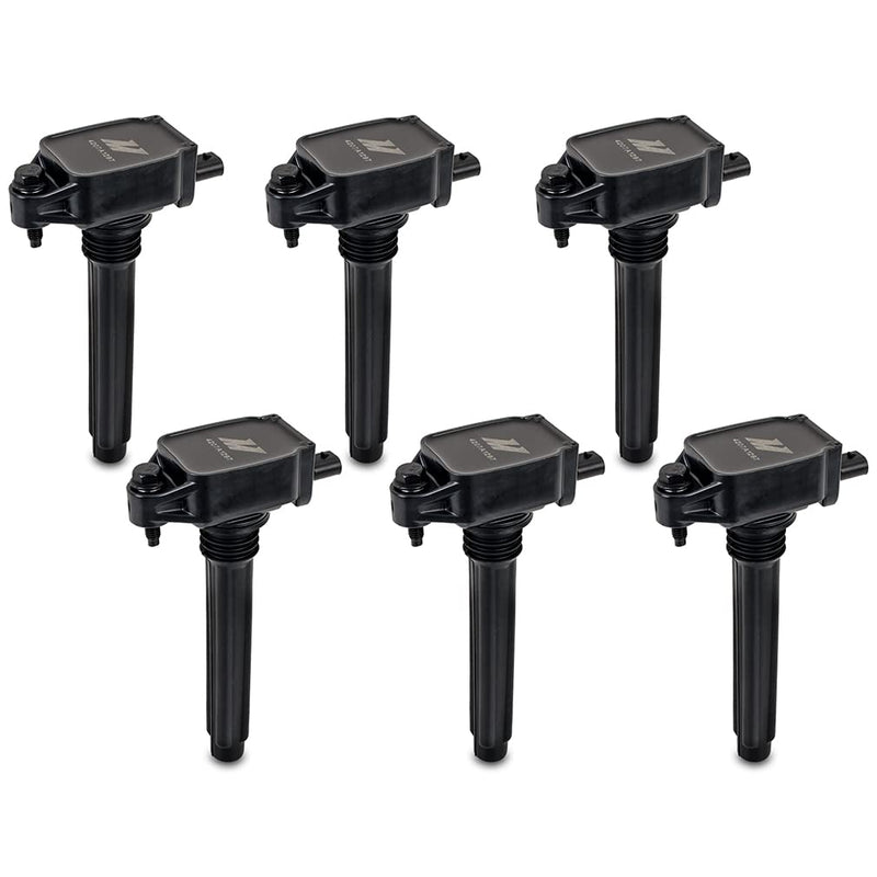Mishimoto Set of 6 Ignition Coil, Compatible with Jeep Wrangler 2012-2018
