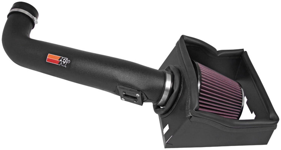 Cold Air Intake System K&N: High-Flow Air Filter, Increase Performance & Towing: Compatiable with 2007-2014 FORD/LINCOLN: Expedition, F150, F150 SVT Raptor, Navigator, 57-2575