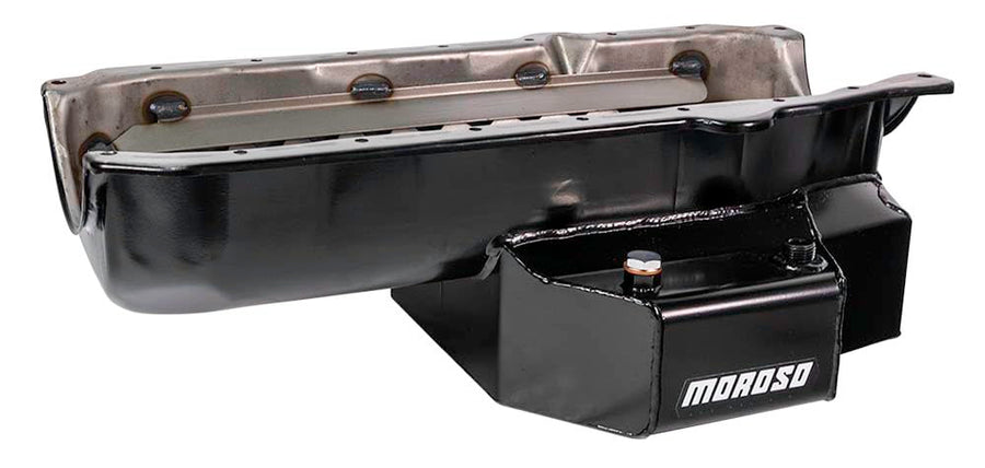 7.125" Moroso Oval Track Oil Pan for Chevy Small-Block Engines