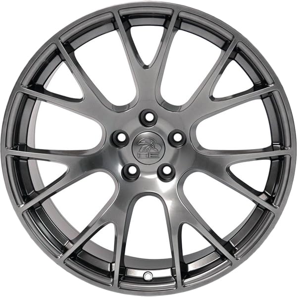 DG15-20090-5115-18HB Hyper Black Wheel Painted Automotive OE Wheels LLC (20 x 9. inches /5 x 115 mm, 18 mm Off