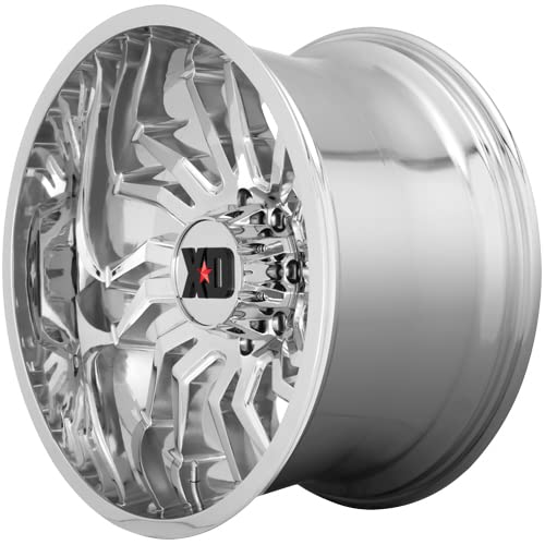 Xd Wheels Tension Xd858 Chrome Wheel with Alloy Steel (22 x 10. inches /8 x 125 mm, -18 mm Offset)