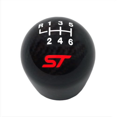 Focus ST Ford Racing (M-7213-FSTCF) Black Carbon Fiber Shift Knob 6 Speed