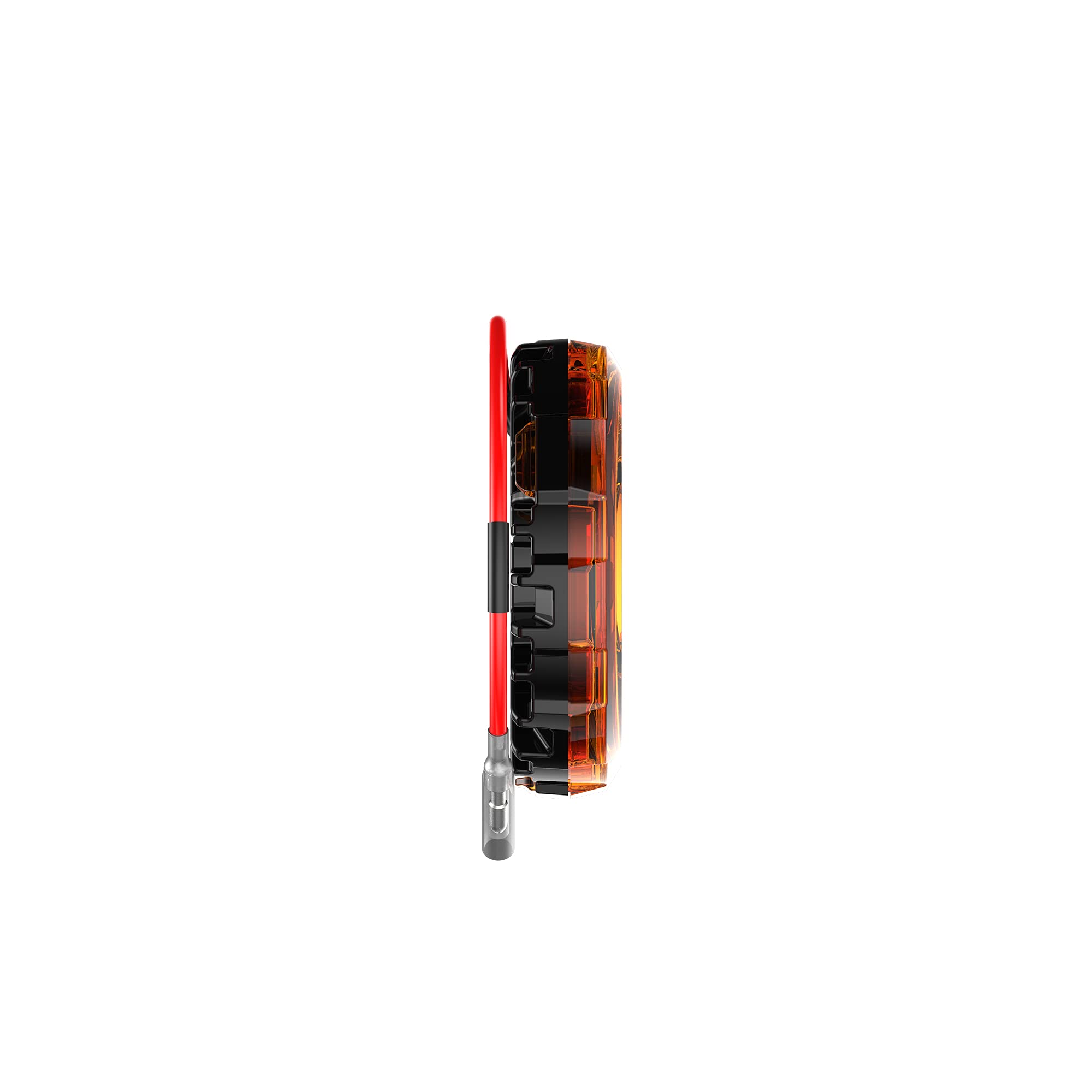KC V2 Cyclone LED - Single Light - Amber Lens - 5W Flood Beam