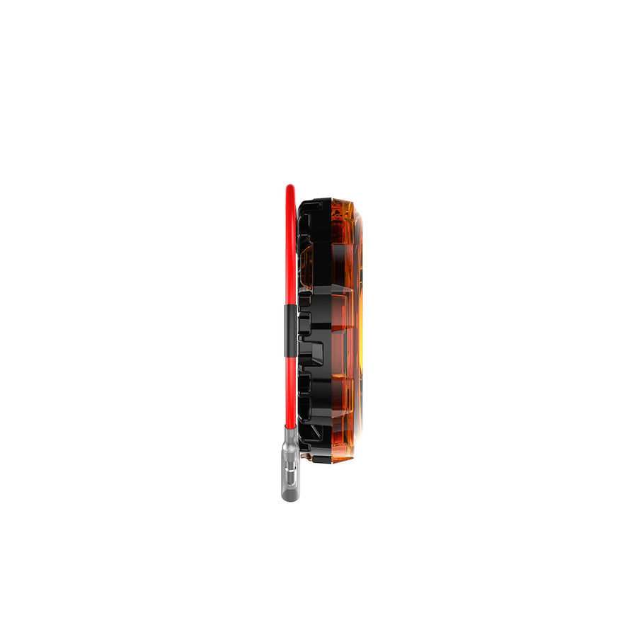 KC V2 Cyclone LED - Single Light - Amber Lens - 5W Flood Beam