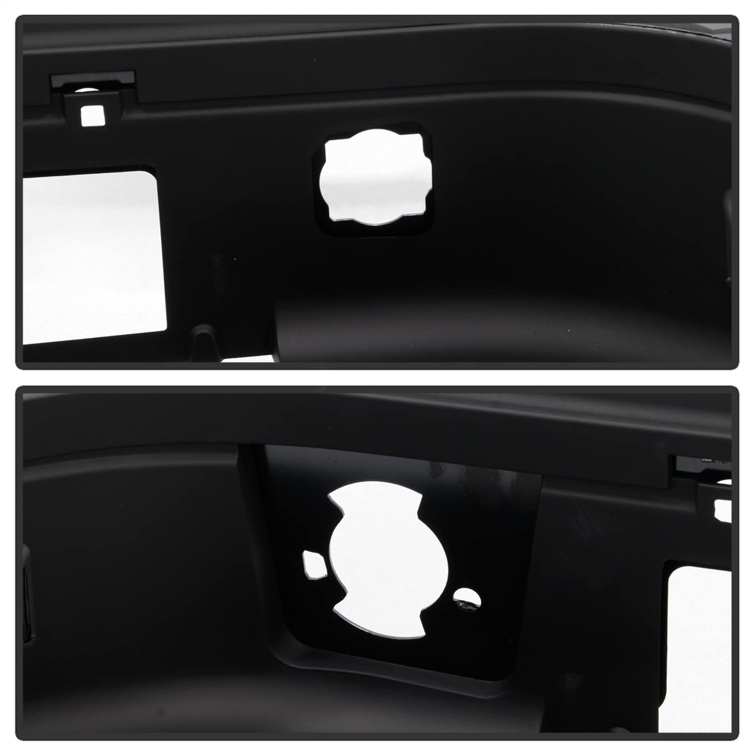 OEM Style Xtune Steel Rear Bumper (RB-CSIL072500-SET-C)