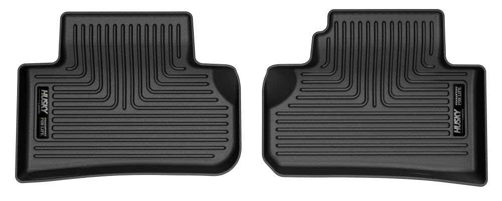 Husky Liners X-act Contour Floor Mats | 2nd Row, 1-pc Black - 50971 Fits 2018-2024 Audi Q5 & SQ5