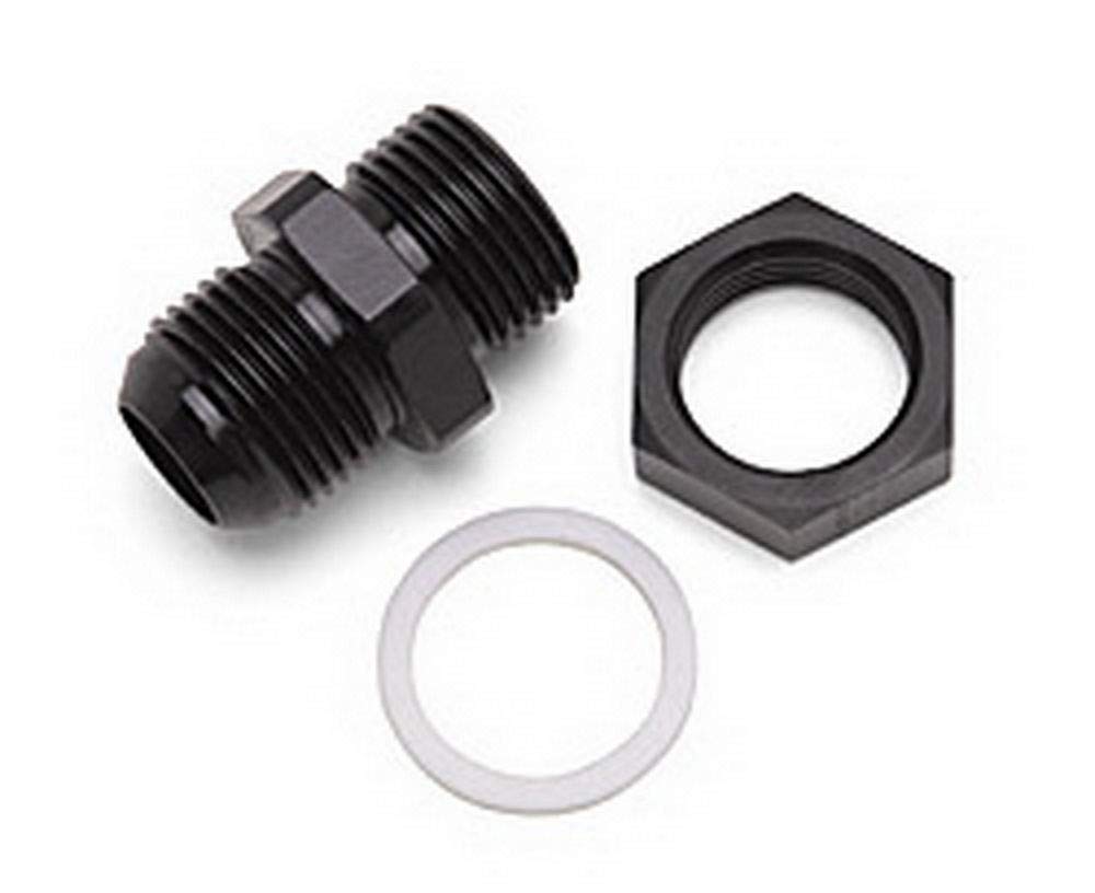 Russell Edelbrock 670870 Brass -10AN Fuel Cell Bulkhead