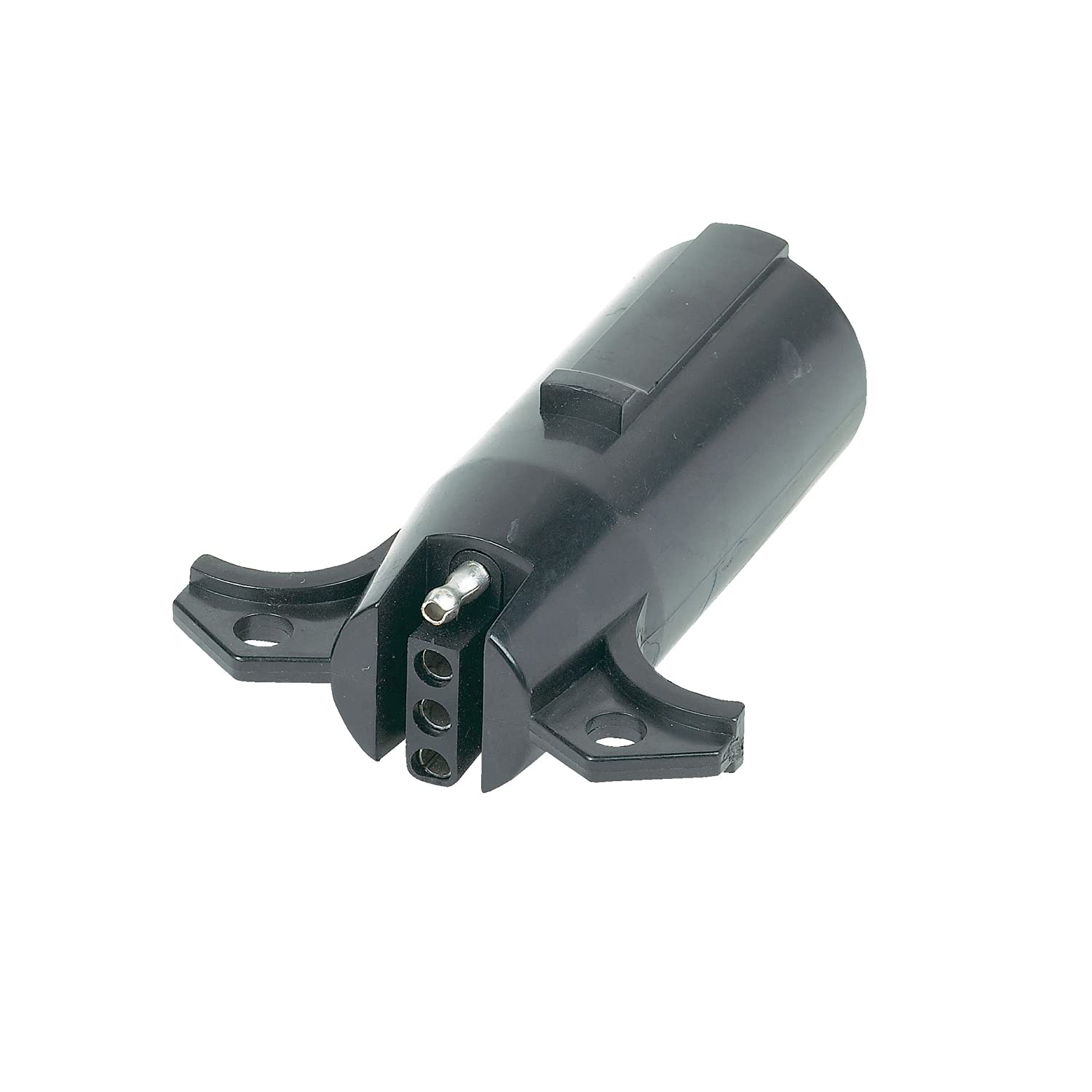 Husky Trailer Towing Wiring Connector Adapter 30341, 7-Way Pin to 4 Flat, with Dust Cover