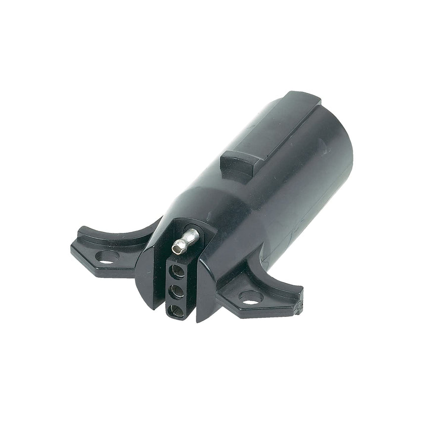 Husky Trailer Towing Wiring Connector Adapter 30341, 7-Way Pin to 4 Flat, with Dust Cover