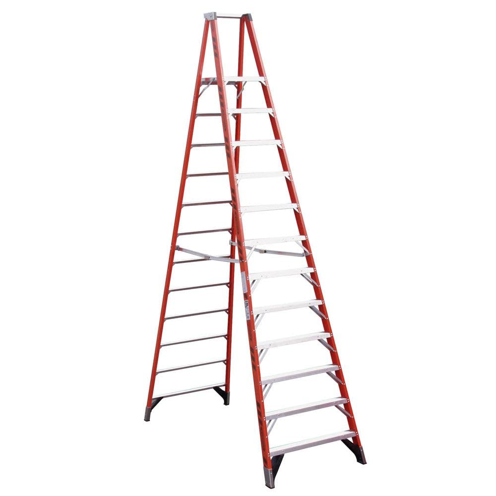 Platform Ladder, Werner (P7412) Fiberglass