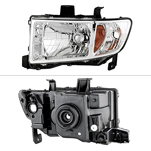 Crystal Xtune Headlights (HD-JH-HRID06-AM-C) (Akkon)