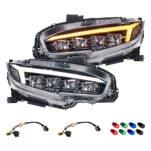 Morimoto XB LED Headlights for Honda Civic Gen 2 16-21 (LF2-473)