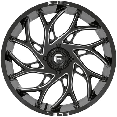 UTV Fuel D741 22X7 4X137 GL-BLK-MIL 00MM - D7412270A640