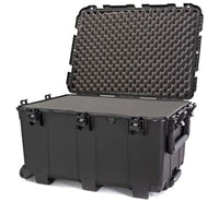 Nanuk 975 Case - No Pull Handle, with (W) Heels w/Foam - BK 975W-1001