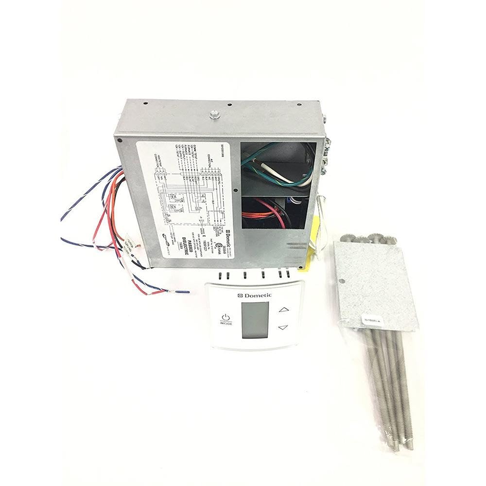 CT Dometic 3316232.700 Single Zone Thermostat with Control Kit (Cool/Furnace/Heat Strip) - White