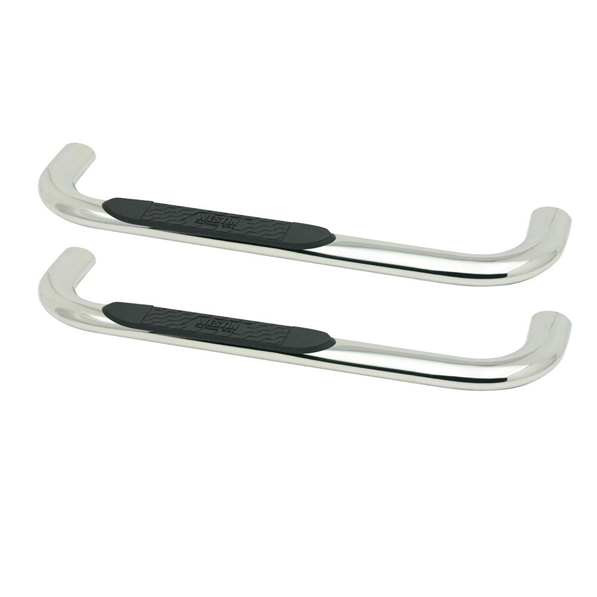 Platinum 4 Oval Nerf Bars Westin 1999-2013 fits Silverado Sierra 1500 1999-2004 2500LD 2001-2014 2500 3500HD Standard Cab Polished Pair