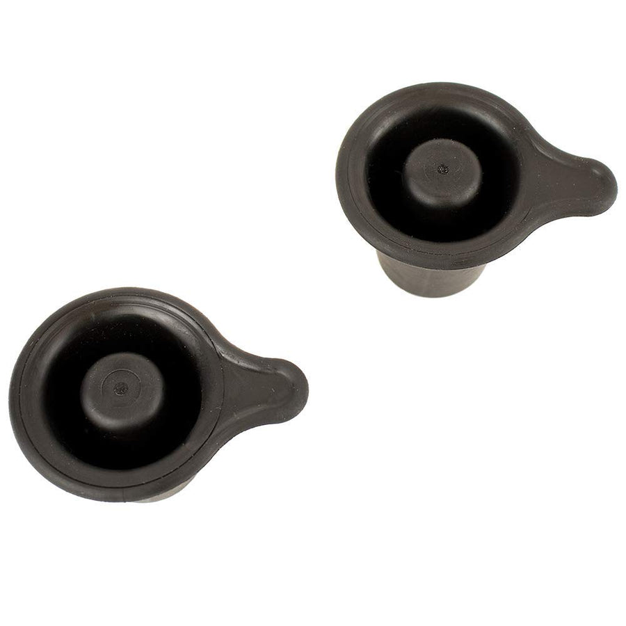 YakAttack Scupper Plugs Universal – Small/Medium, 2-Pack | Fits 1.13"–1.40" Scupper Holes | Rubber Drain Plug Set for Sit-On-Top Kayaks | Yak Attack USA-Made