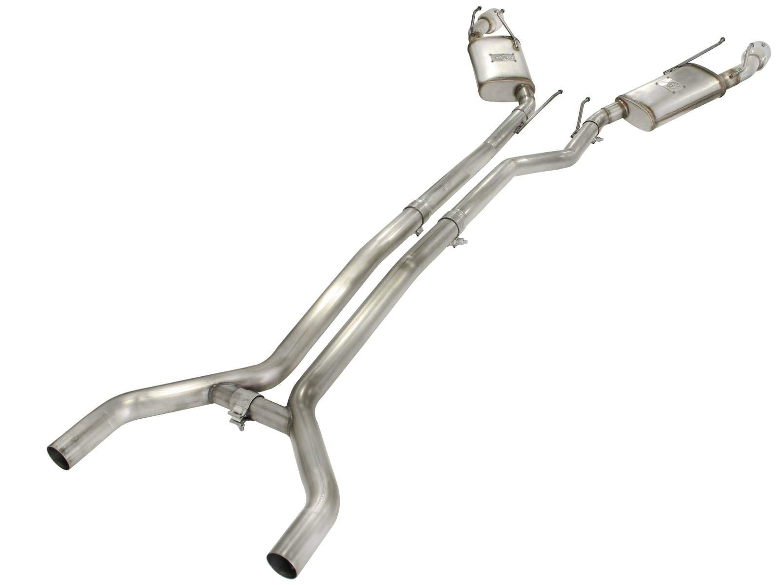 409 Stainless Steel aFe Cat-Back Exhaust System with 2.5" Polished Tip for Chevrolet Camaro V6-3.6L Engine