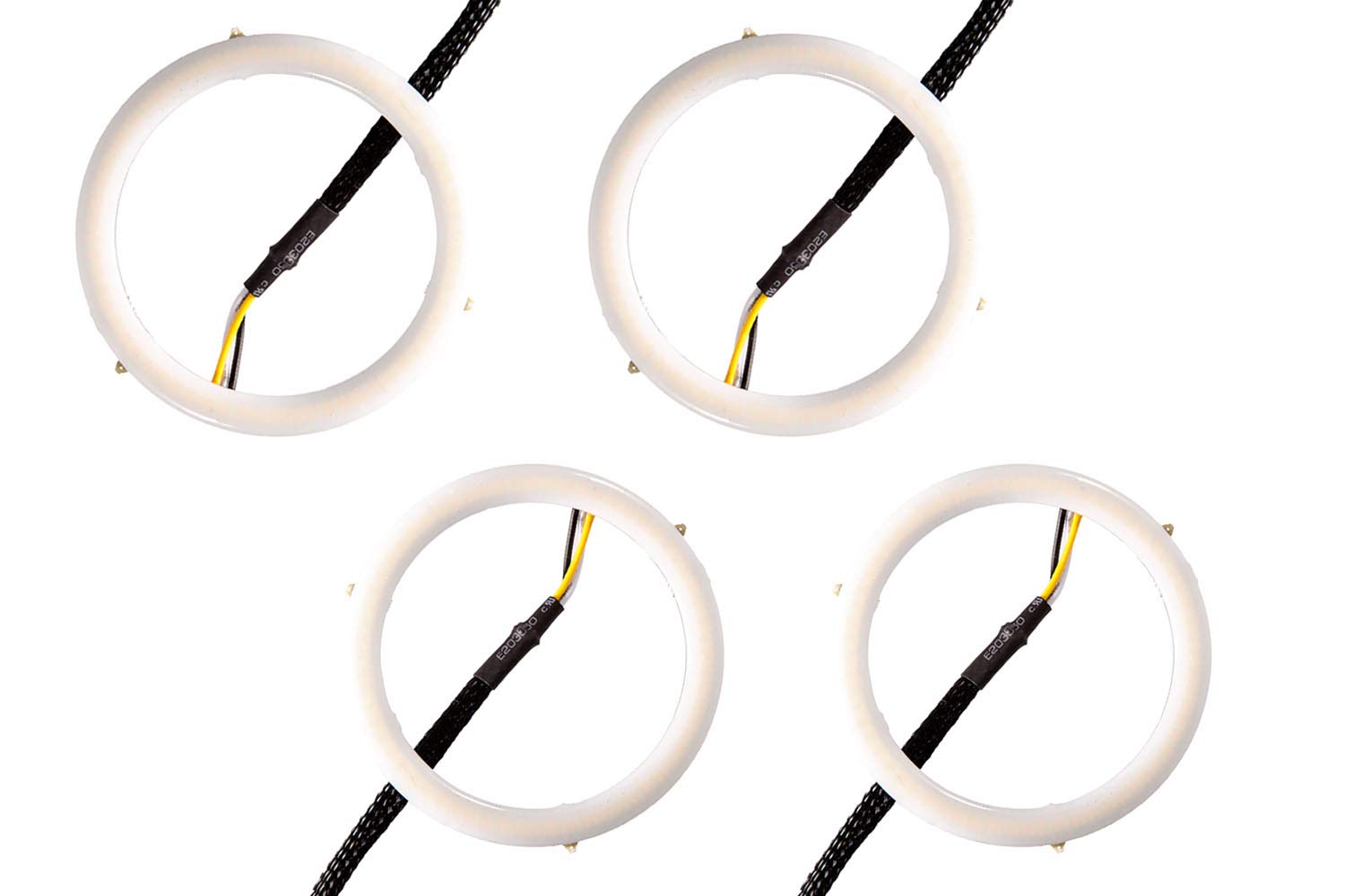 Amber Halo Lights LED 70mm/80mm Four Diode Dynamics